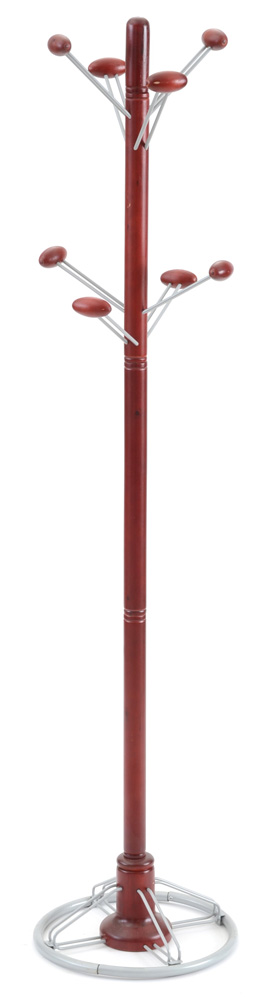 Contemporary Wooden Hall Tree