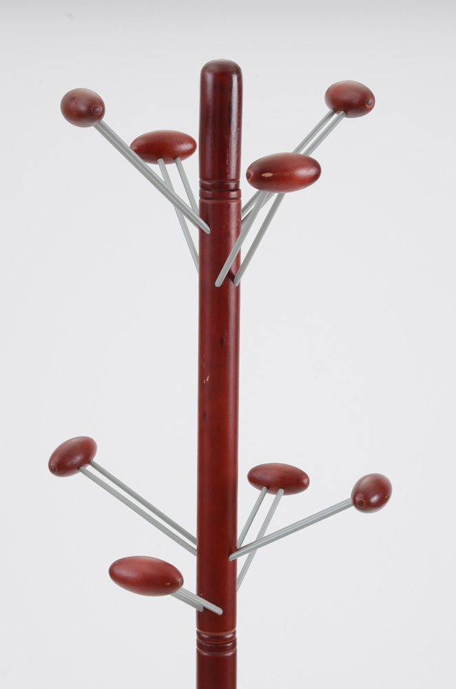 Contemporary Wooden Hall Tree