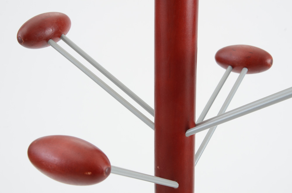 Contemporary Wooden Hall Tree