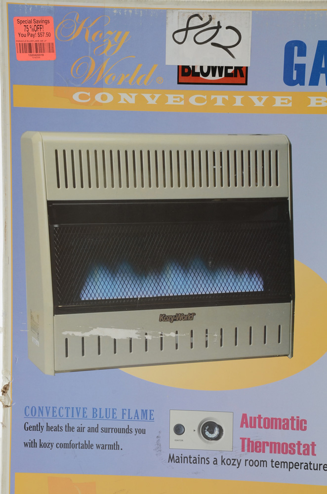 Two Kozy World Vent-Free Gas Heaters Model KWP318