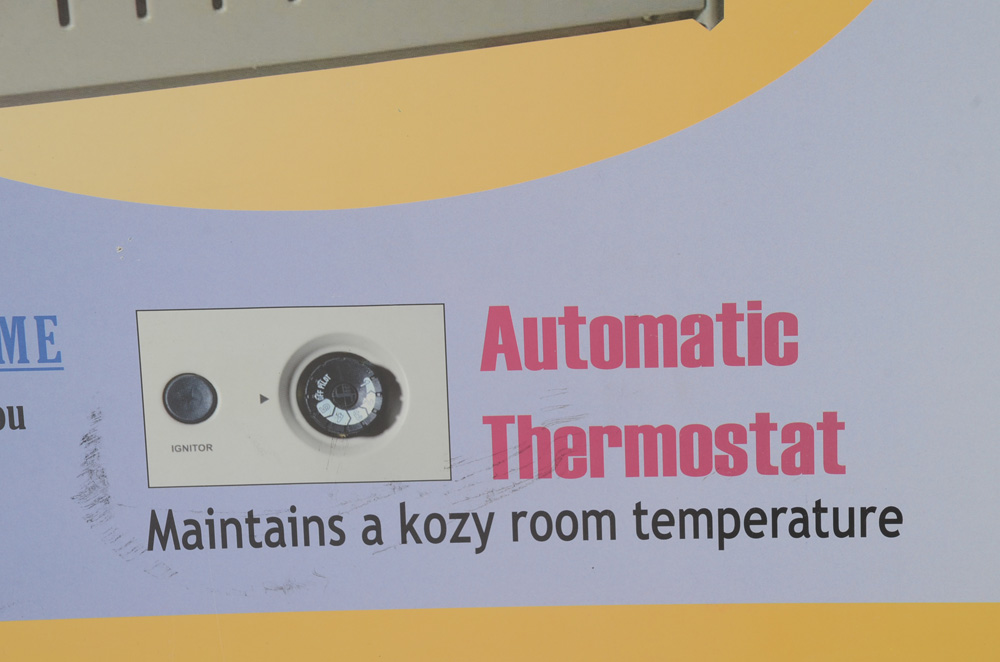 Two Kozy World Vent-Free Gas Heaters Model KWP318