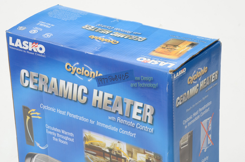 Lasko Cyclonic Ceramic Heater Model 6000