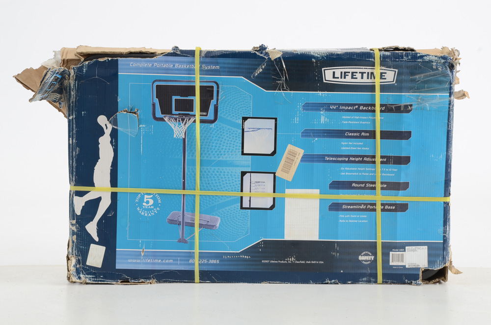 Portable Basketball System