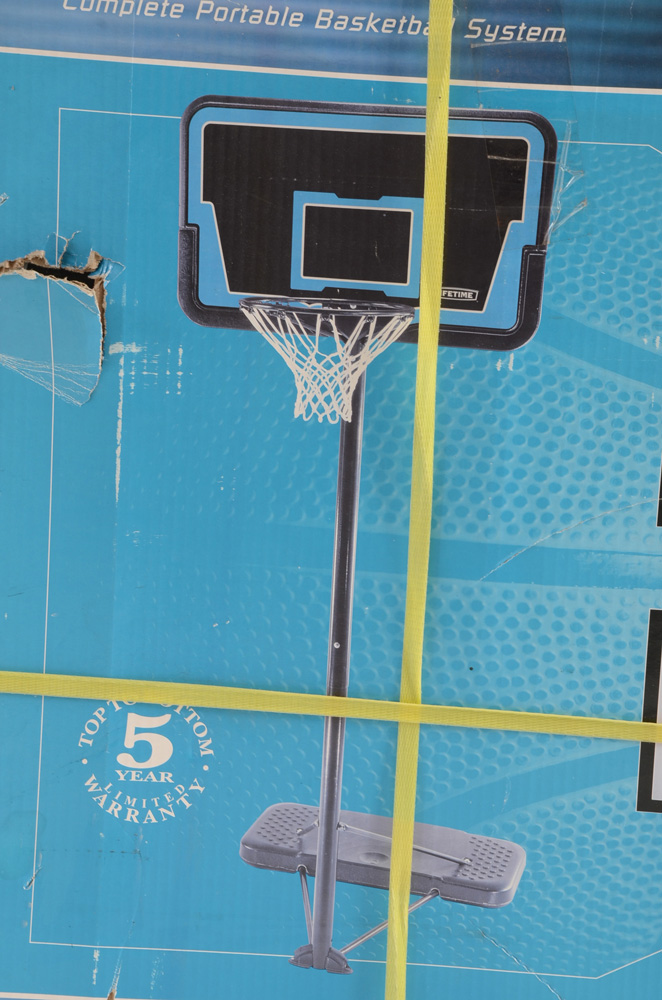 Portable Basketball System