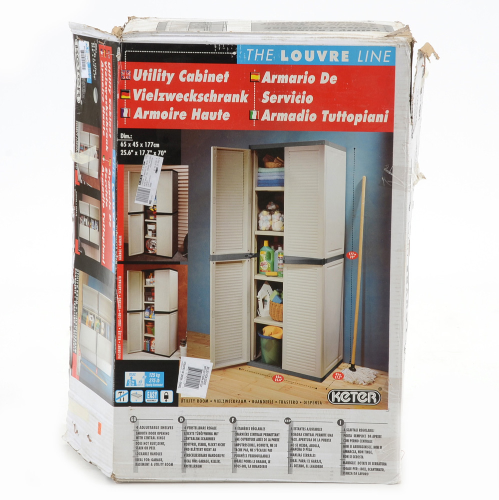 Keter "The Louvre Line" Utility Cabinet