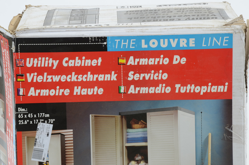 Keter "The Louvre Line" Utility Cabinet