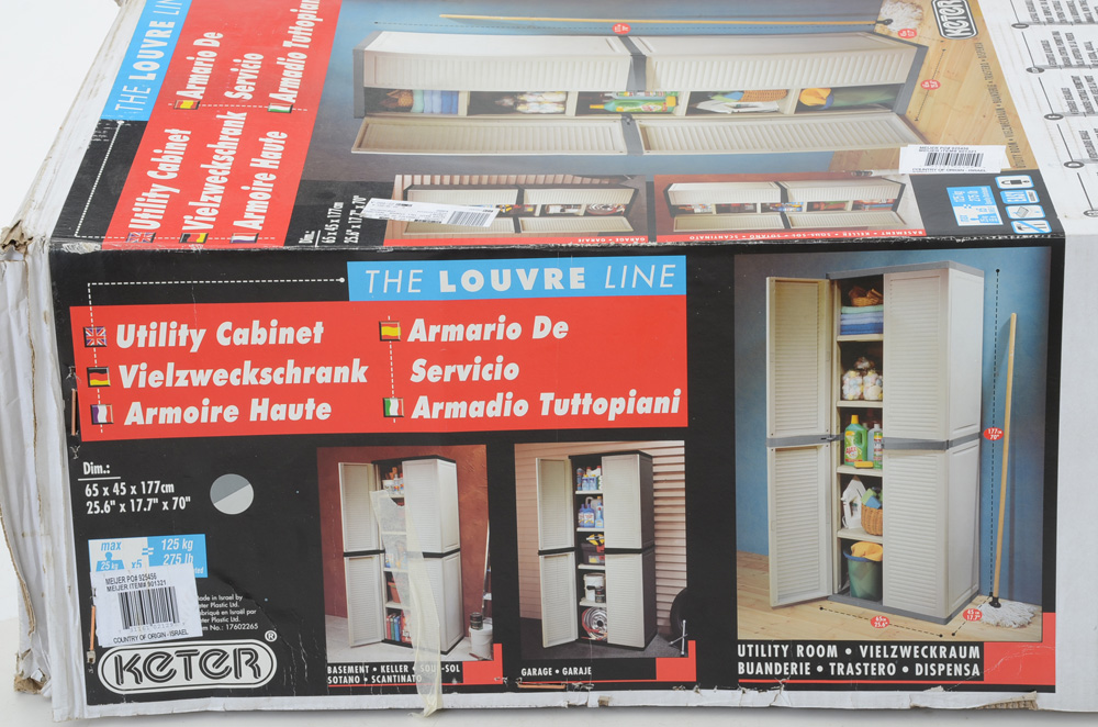 Keter "The Louvre Line" Utility Cabinet