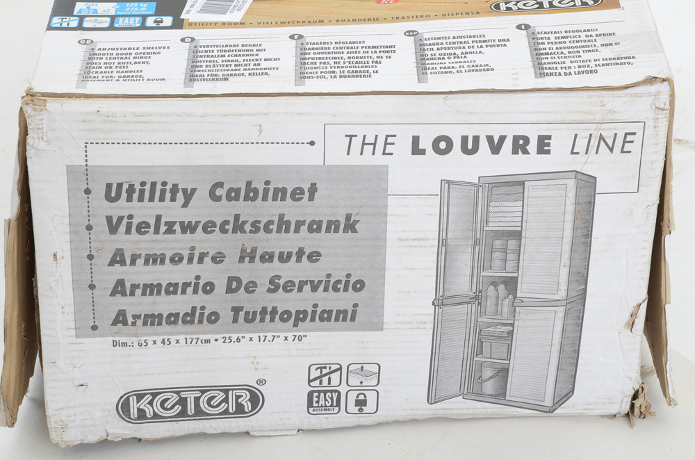 Keter "The Louvre Line" Utility Cabinet