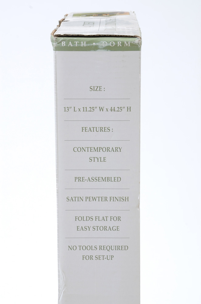 Four Tier Iron Folding Shelf