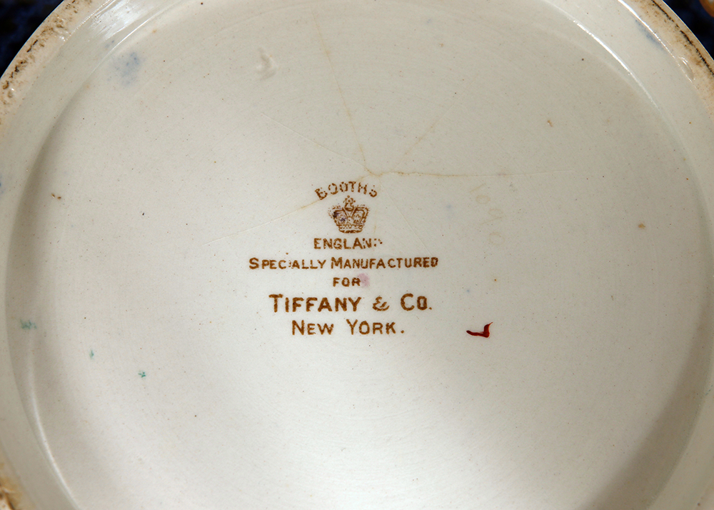 Antique Booths England Tiffany & Co. Porcelain Bowl