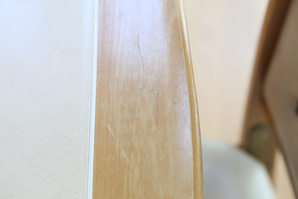 Norquist Products Vintage Folding Table with Four Chairs