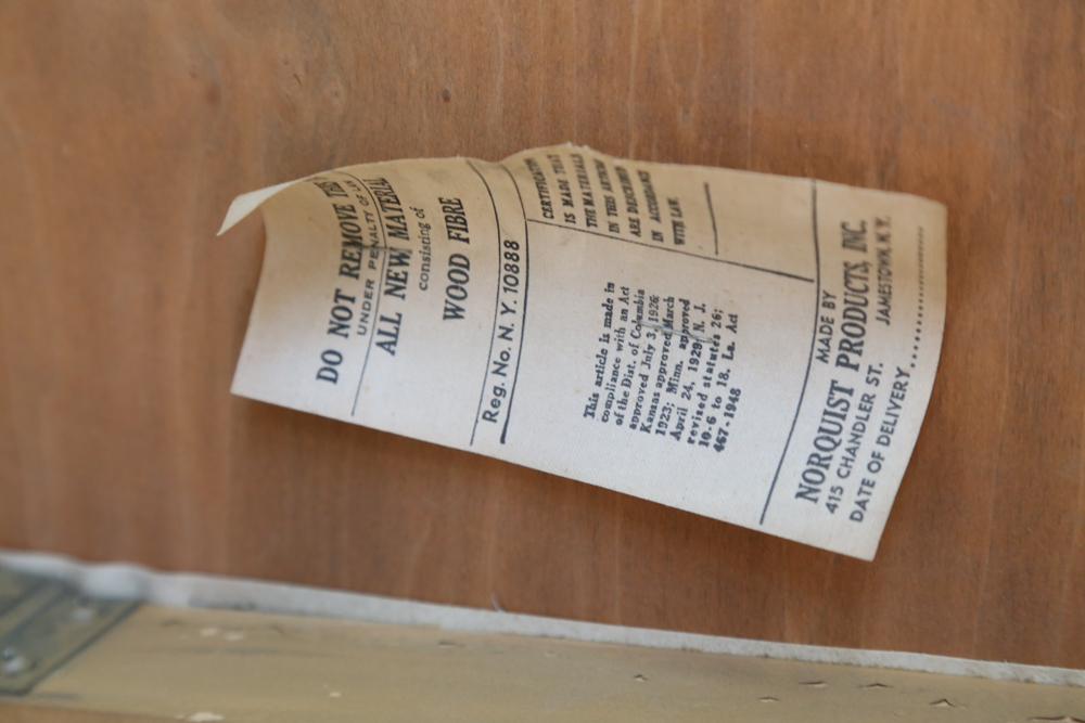 Norquist Products Vintage Folding Table with Four Chairs