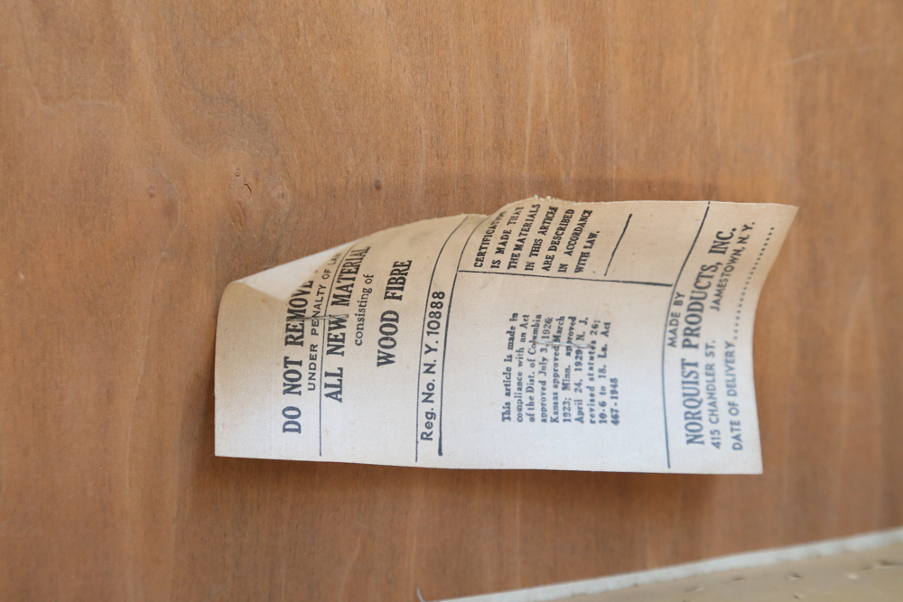 Norquist Products Vintage Folding Table with Four Chairs