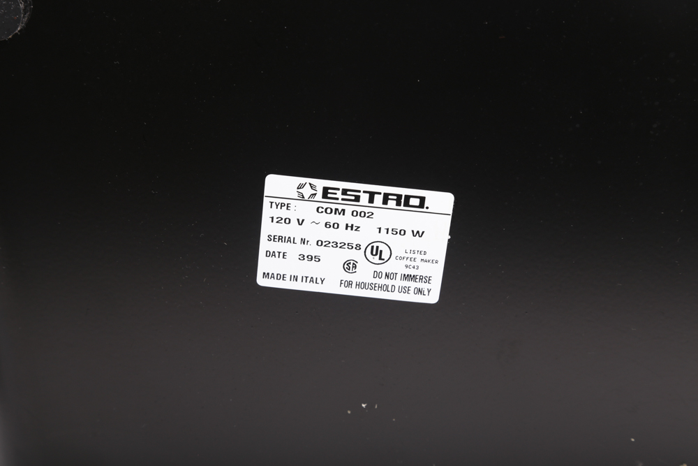 Estro Profi Espresso Maker