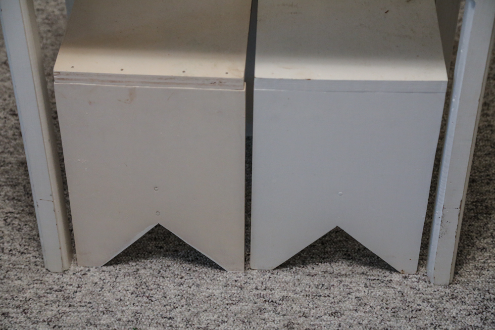 Vintage Child's Vanity with Two Stools