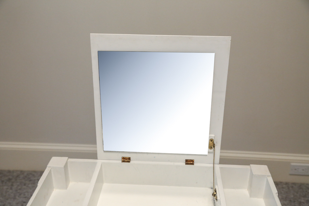 Vintage Child's Vanity with Two Stools