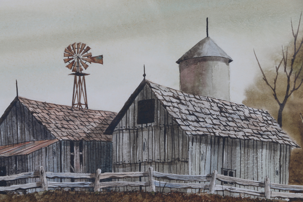 Tom Zientek Signed Original Watercolor Painting