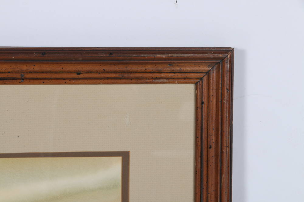 Tom Zientek Signed Original Watercolor Painting