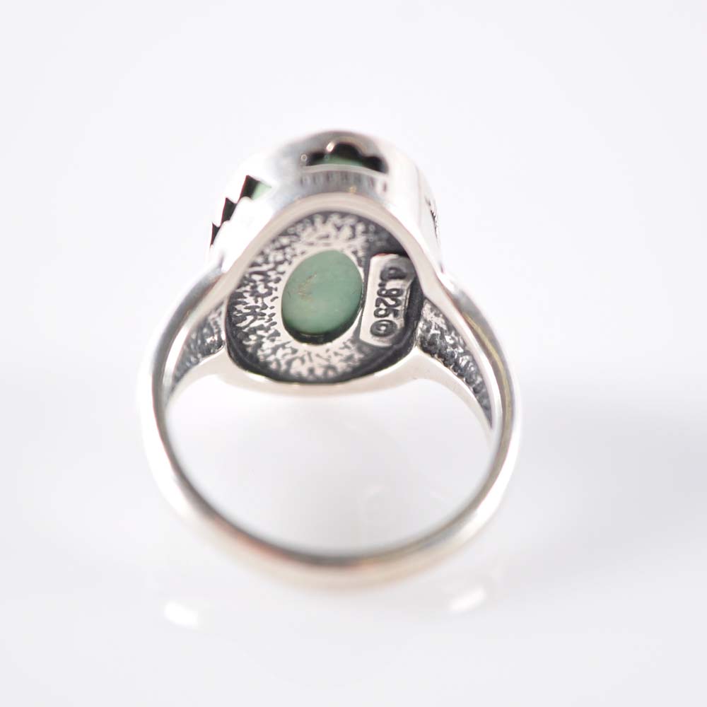 Sterling and Turquoise Ring and Earring Set