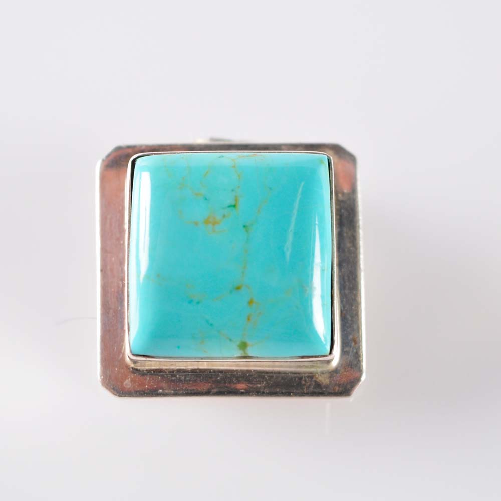 Sterling and Turquoise Earrings