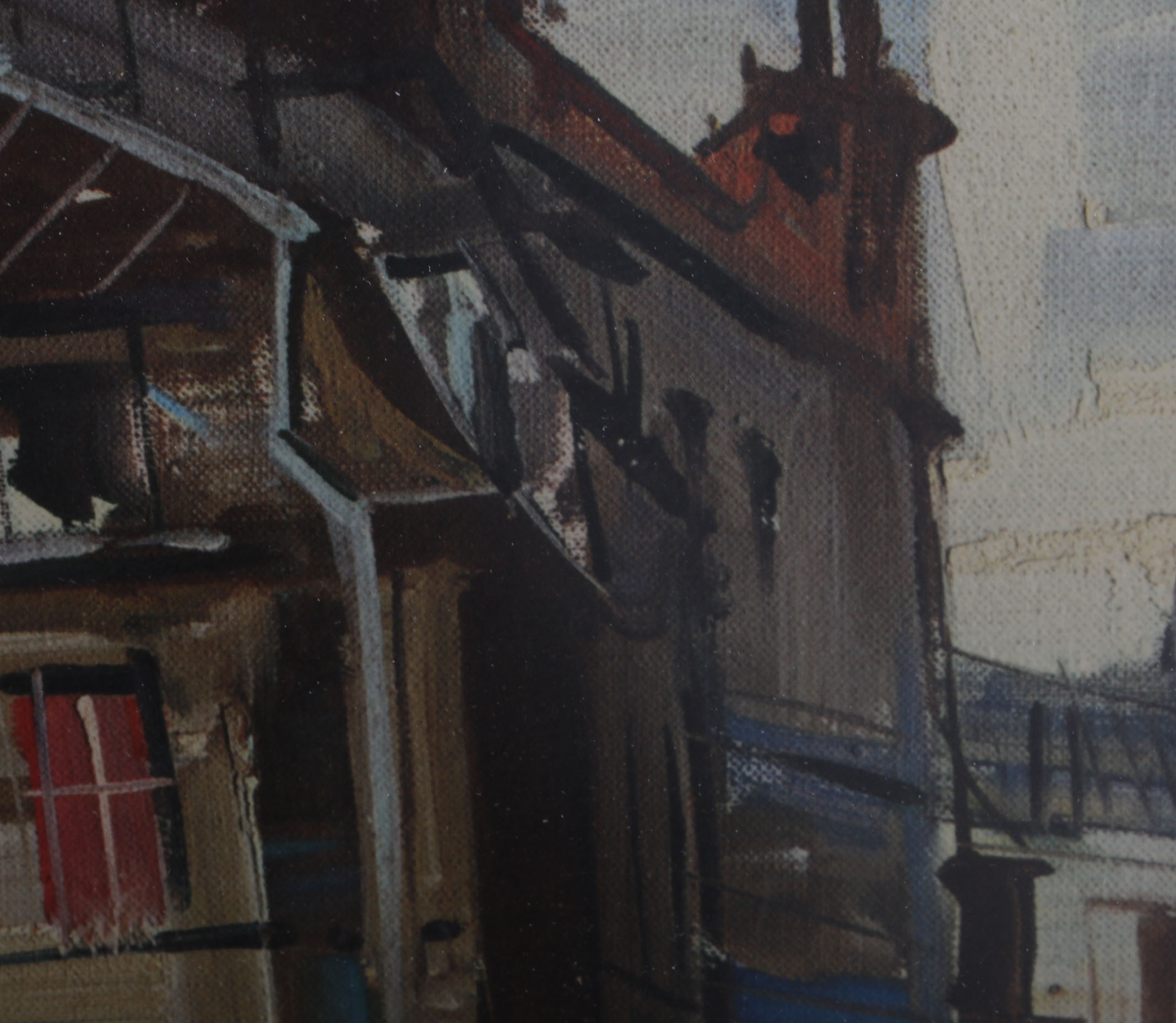 Mid- Century Edgar Claudel and F. Doumerque Offset Lithographs of Paris