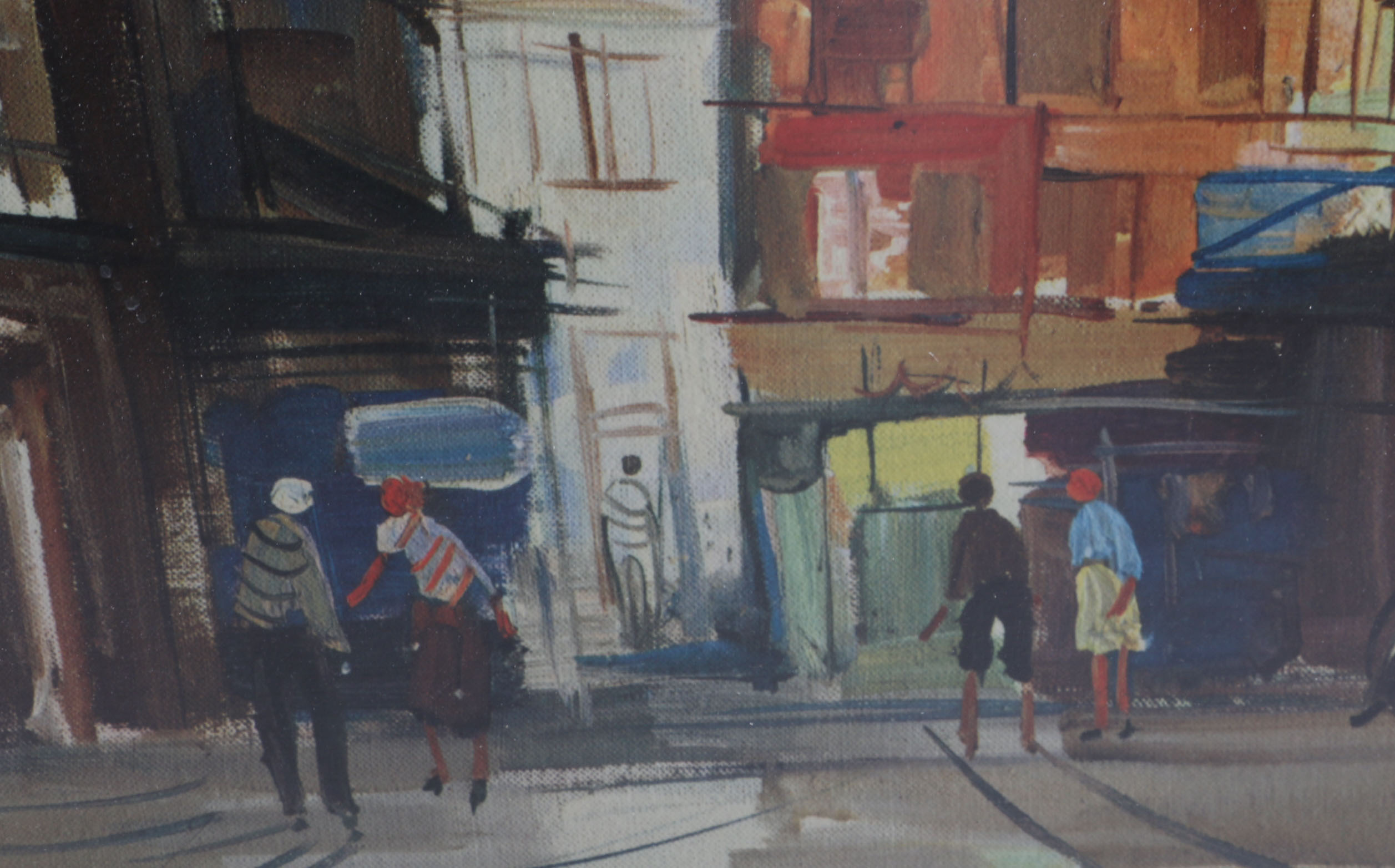 Mid- Century Edgar Claudel and F. Doumerque Offset Lithographs of Paris