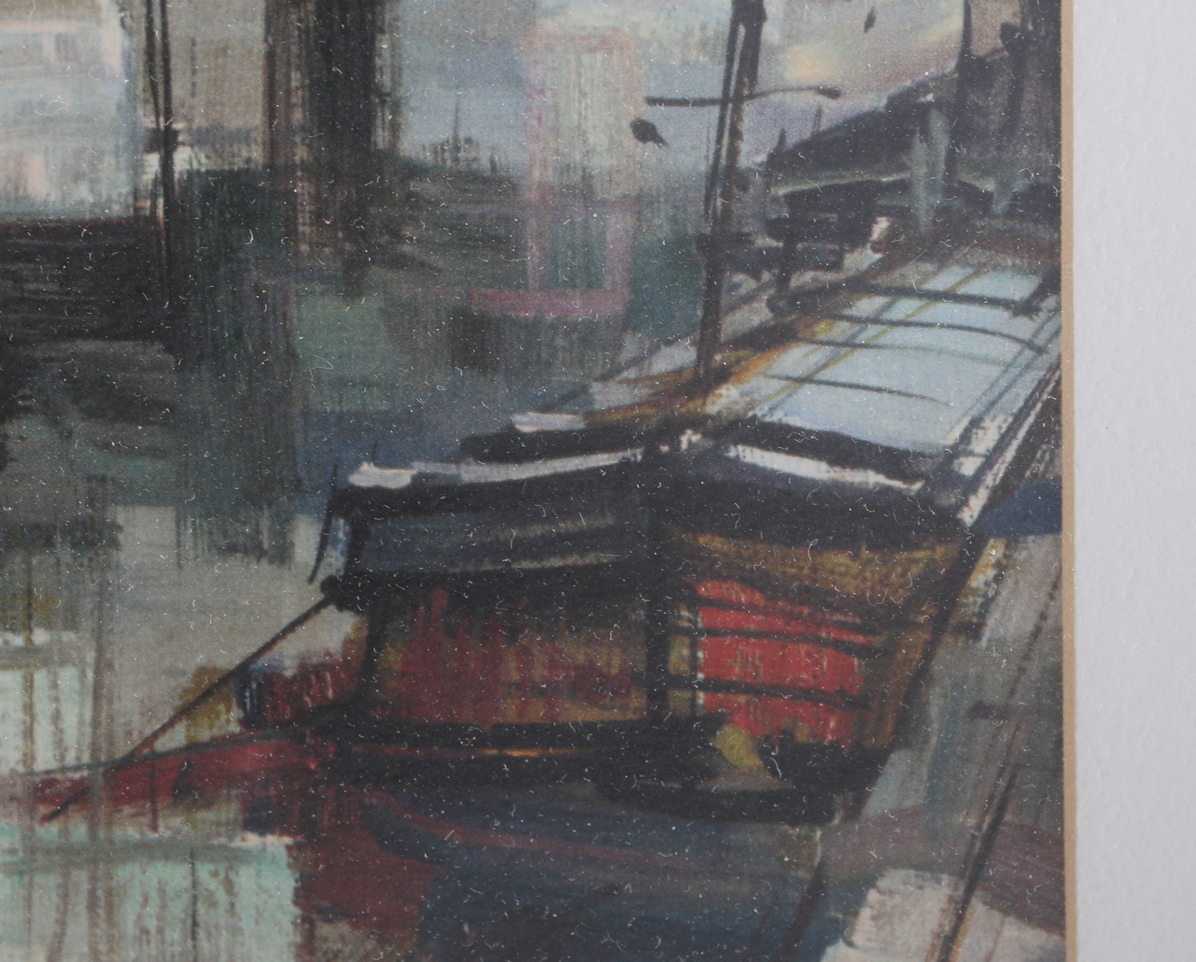 Mid- Century Edgar Claudel and F. Doumerque Offset Lithographs of Paris