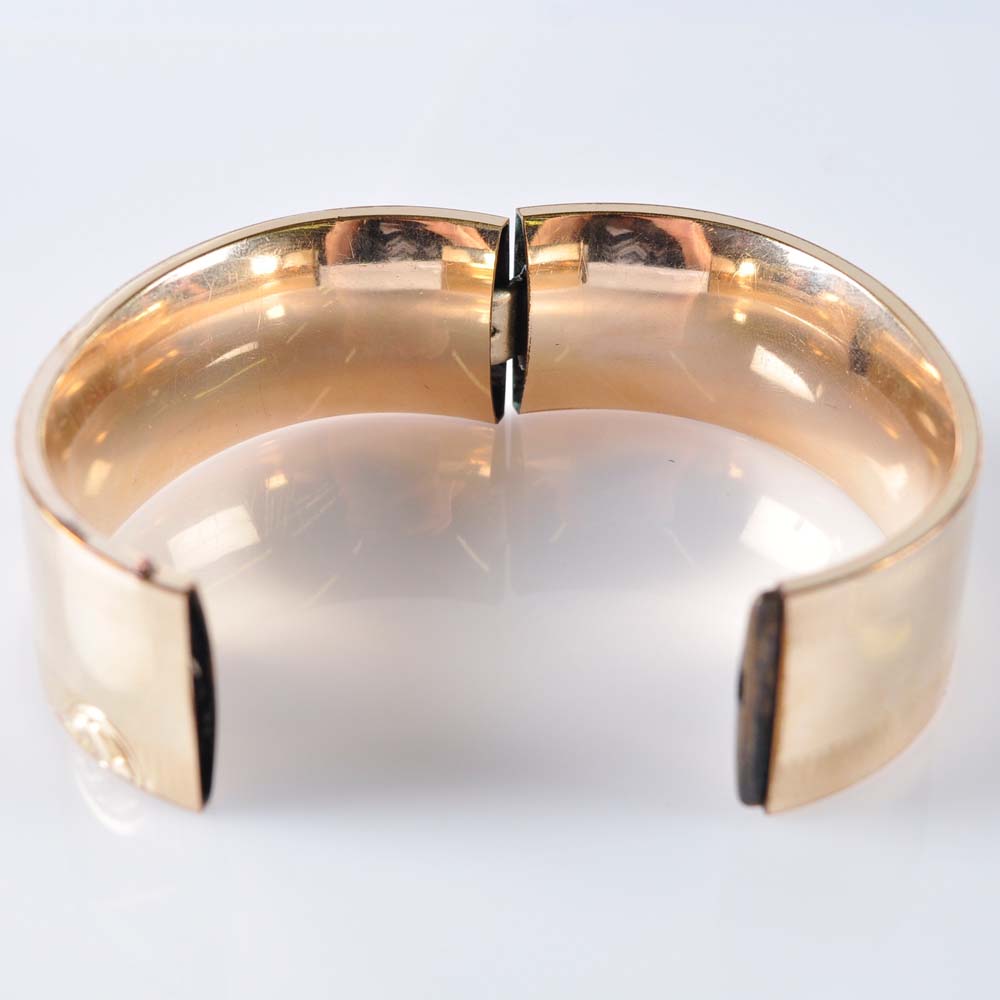 Vintage Gold Plated Bangle
