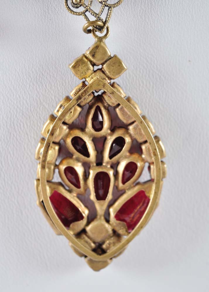 Gold-Filled Pendant and Earring Set