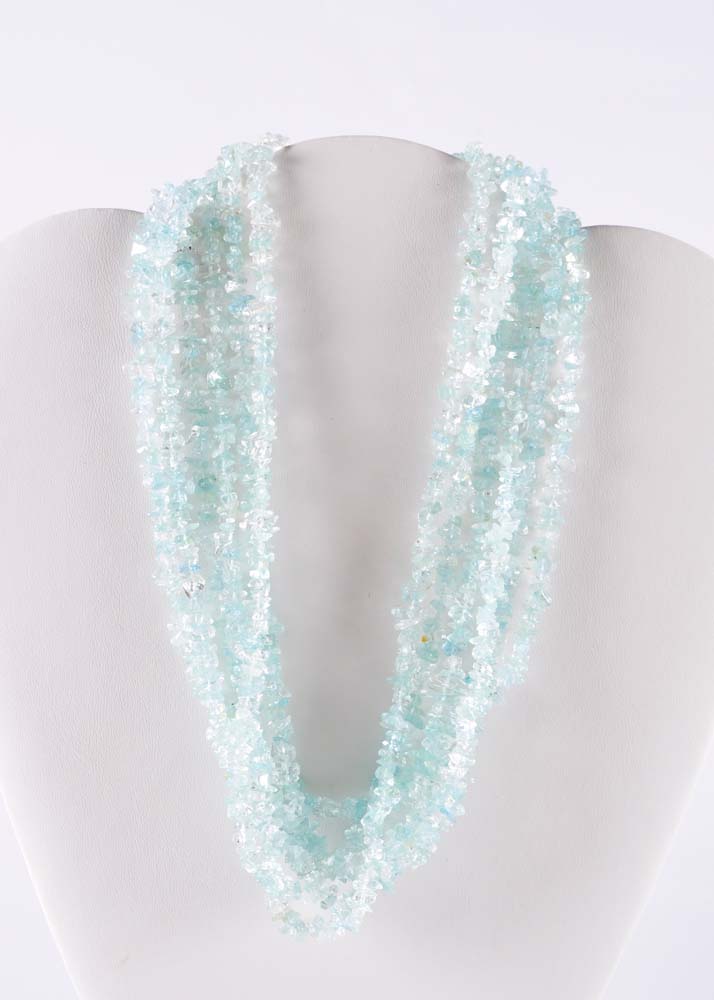 Large Assortment of Beaded Necklaces and Bracelets