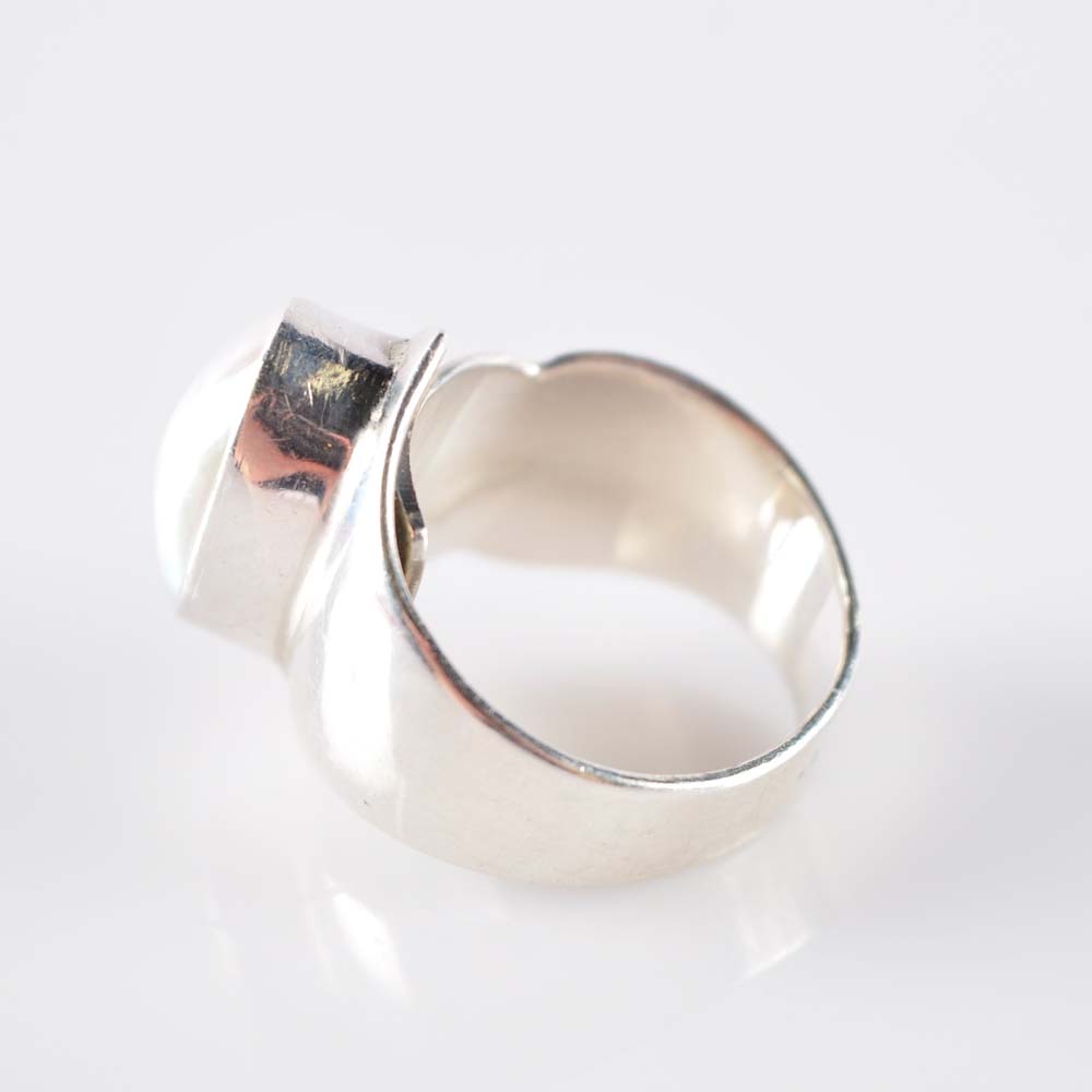 Sterling and Pearl Rings