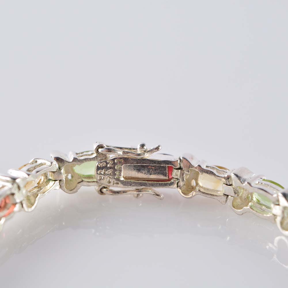 Multi-Gemstone Bracelet