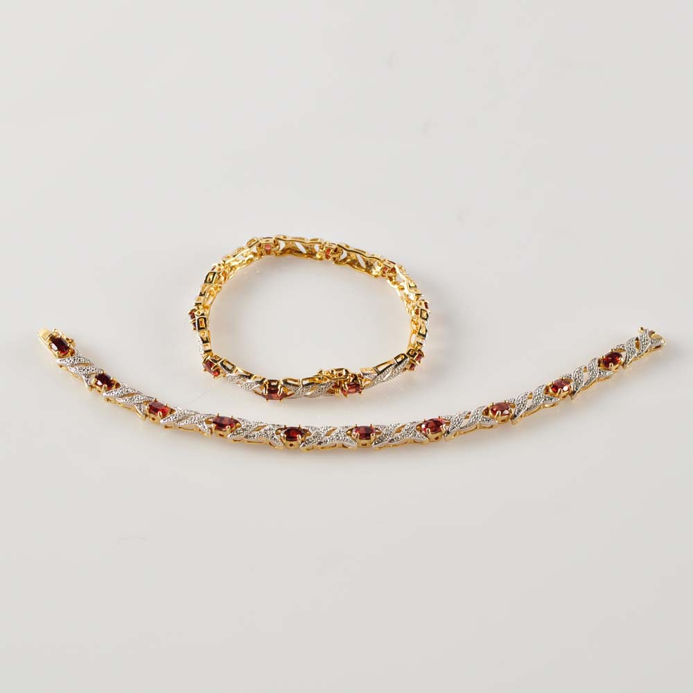 Garnet Bracelets