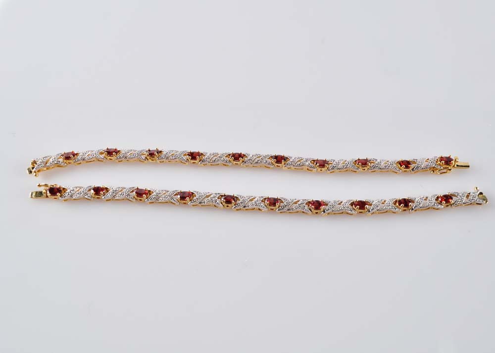 Garnet Bracelets