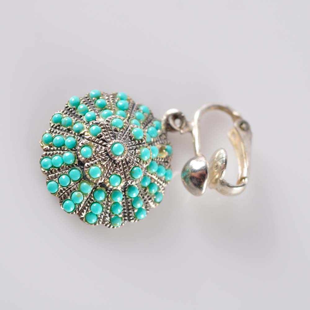 Sterling and Turquoise Earrings