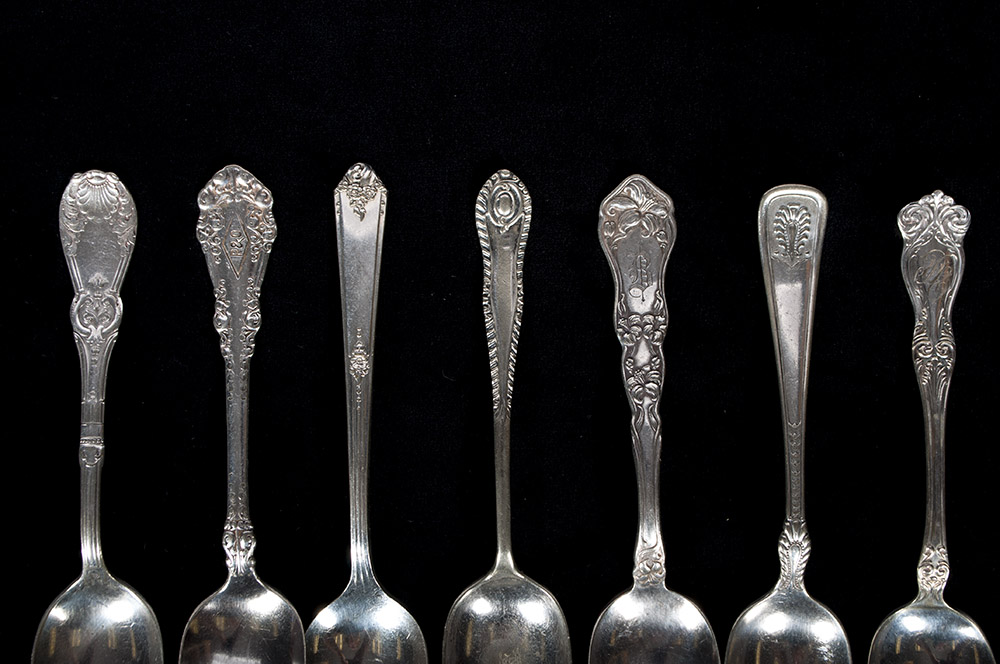 Assortment of Silver Plated Spoons