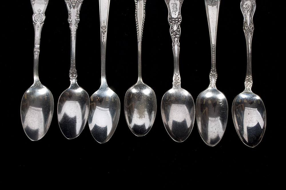 Assortment of Silver Plated Spoons