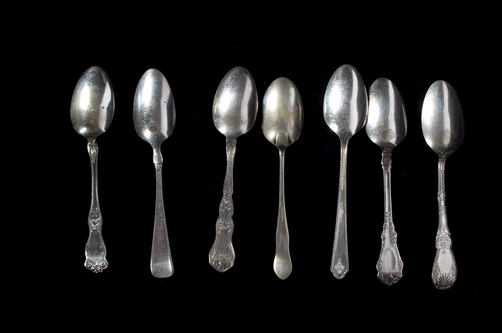 Assortment of Silver Plated Spoons