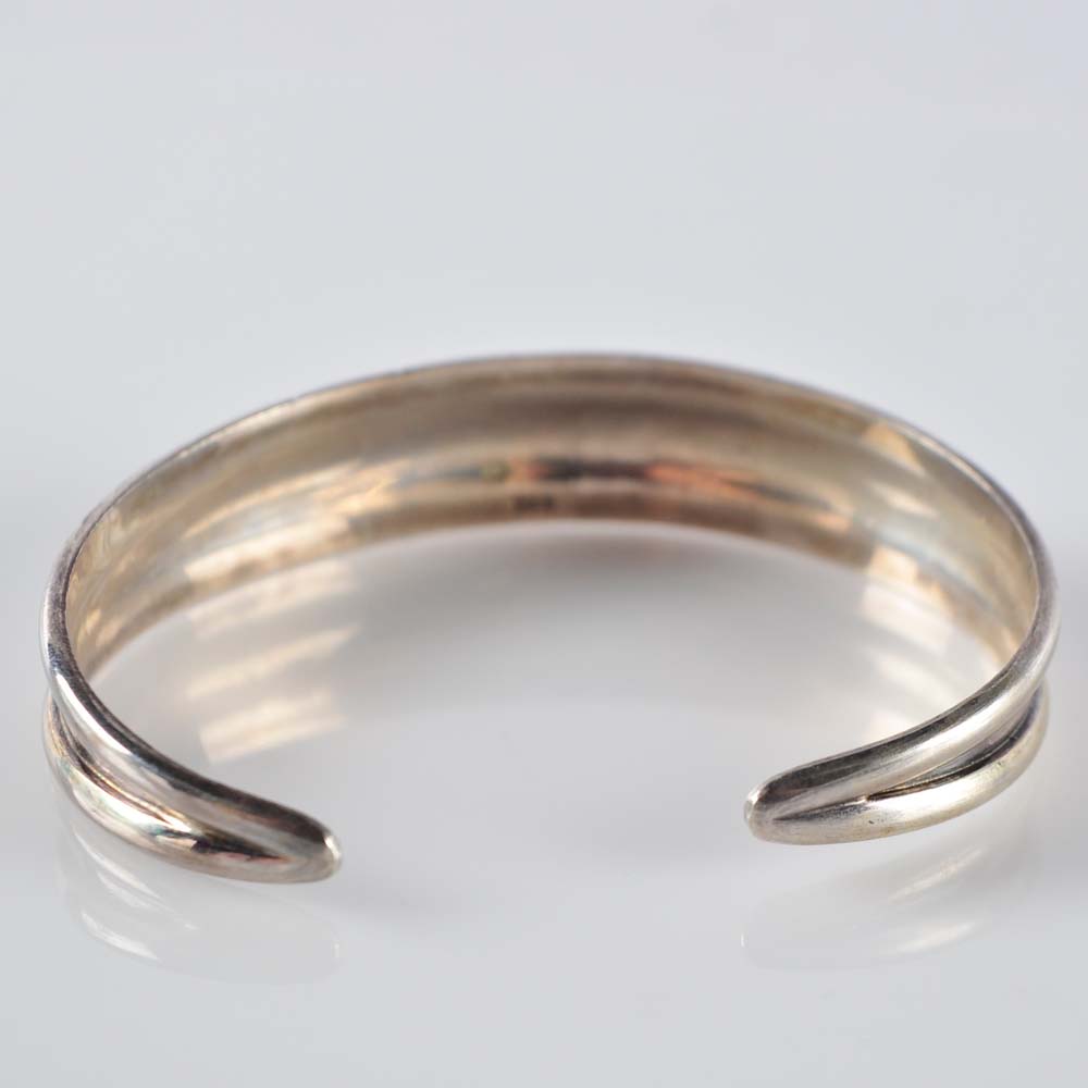 Sterling and Peridot Cuff Bracelet