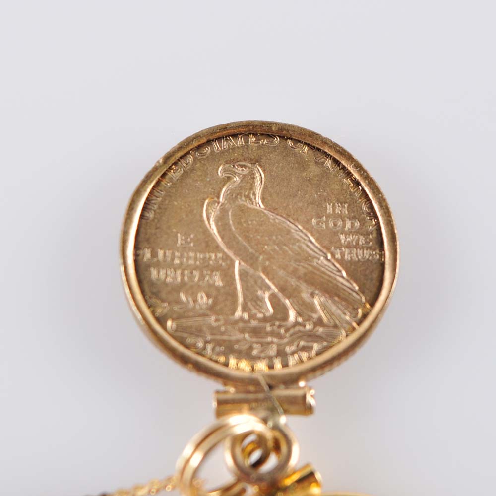 Gold Coin Necklace
