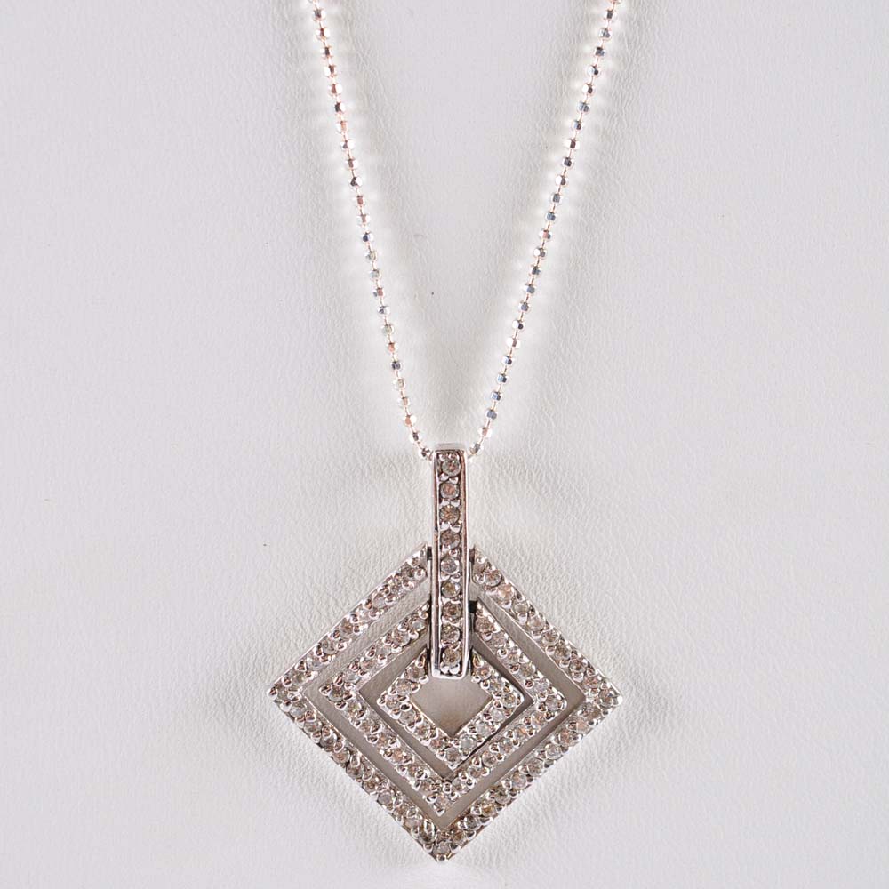 Sterling Silver Pendant Necklace