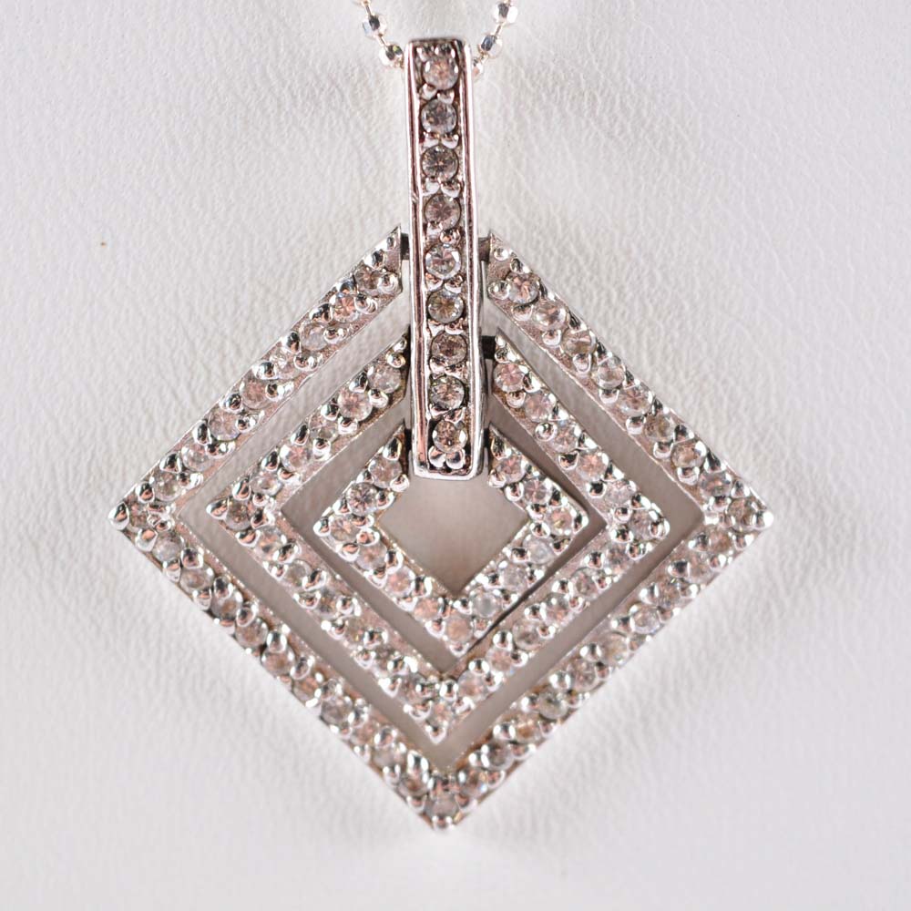 Sterling Silver Pendant Necklace