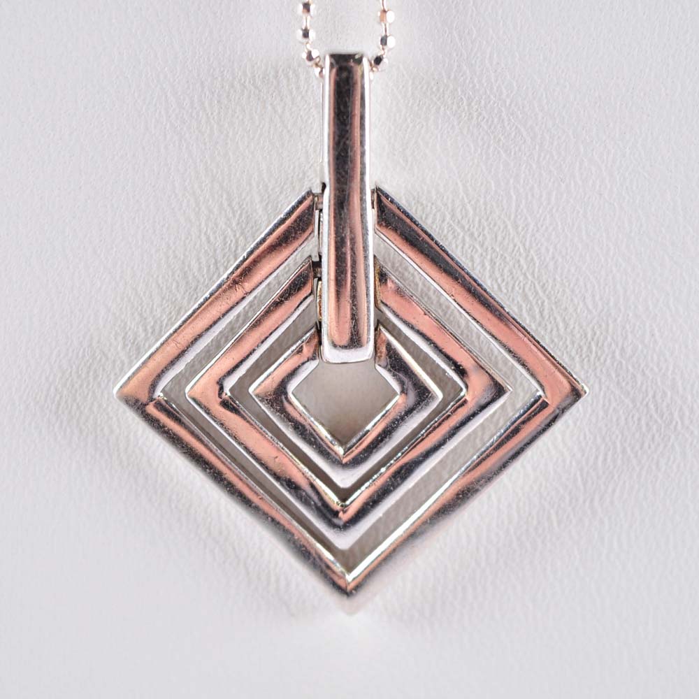 Sterling Silver Pendant Necklace