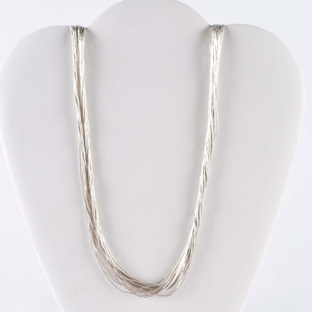Liquid Silver Necklace