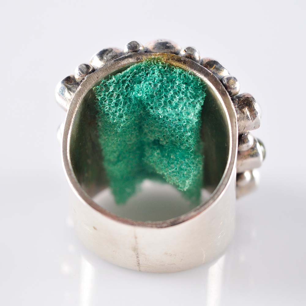 Pearl and Peridot Ring