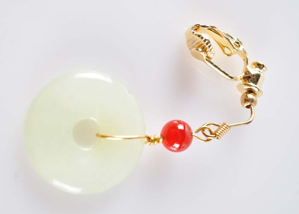 Green Quartz Earrings