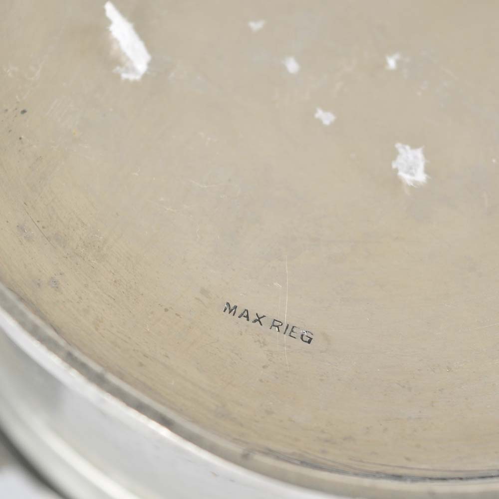 Colonial Wiliamsburg Pewter Inkwell