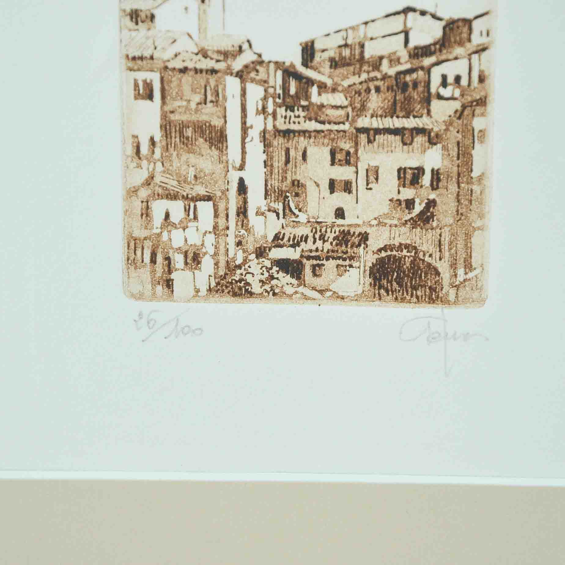 Set of Three Giorgio Ferrari Limited Edition Etchings