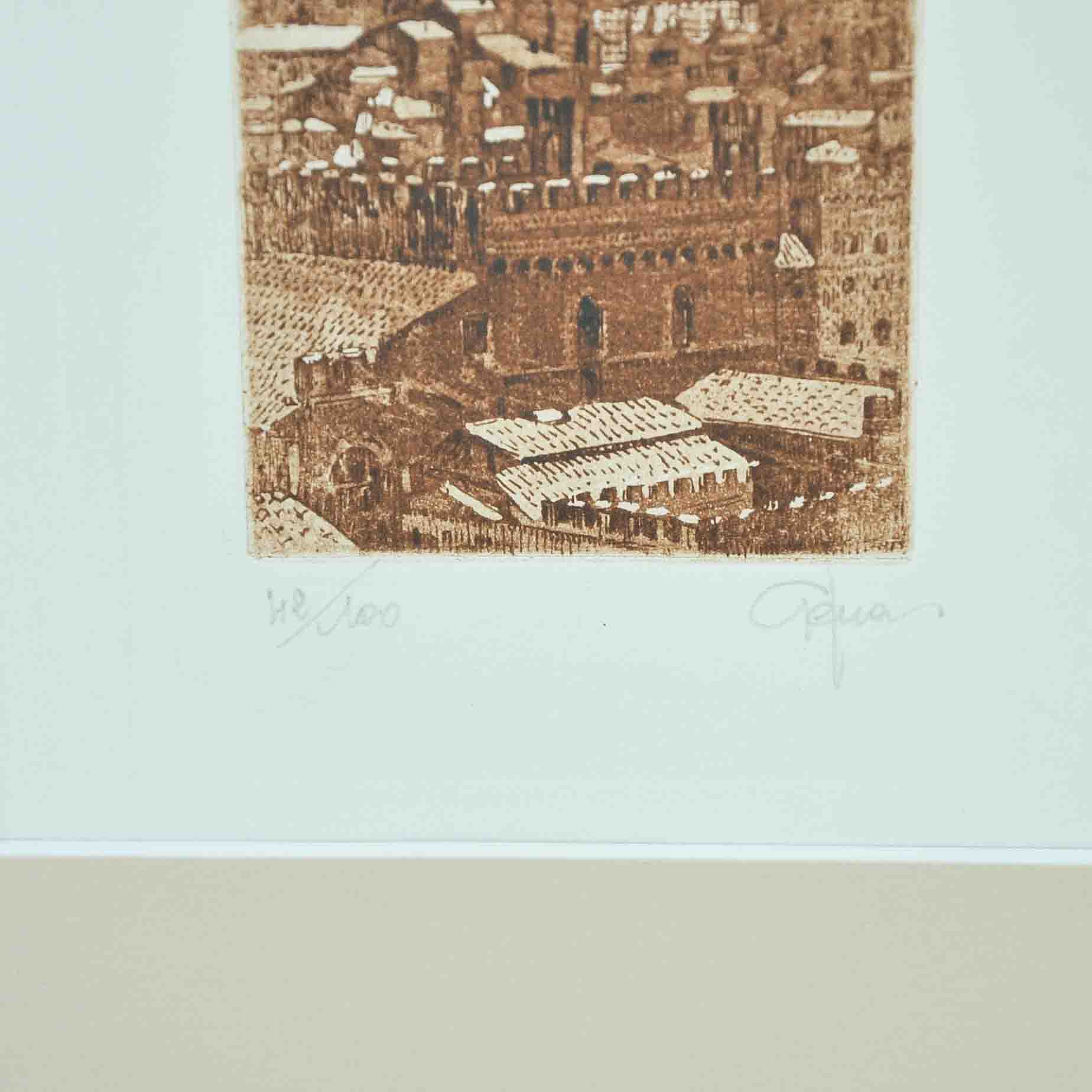 Set of Three Giorgio Ferrari Limited Edition Etchings