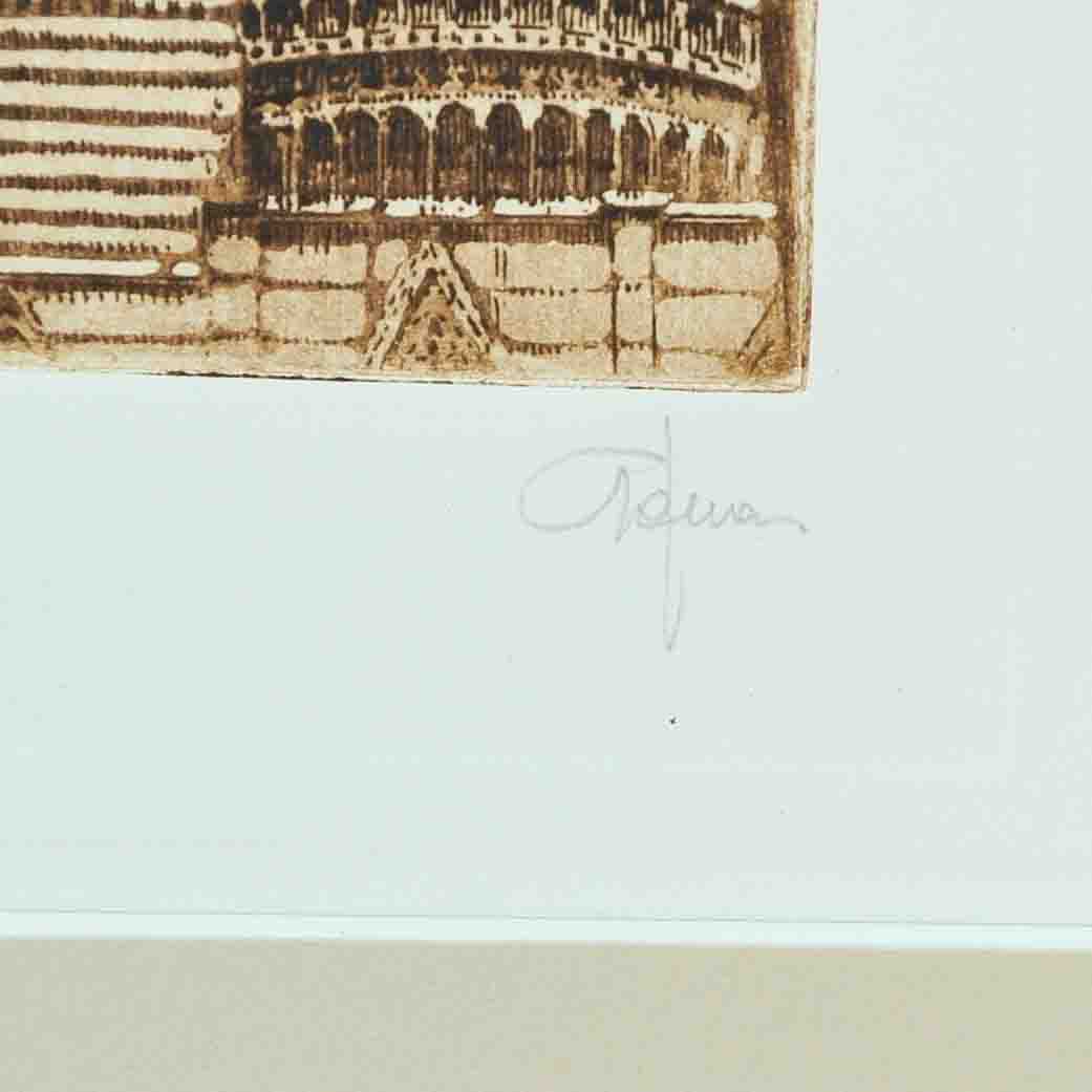 Set of Three Giorgio Ferrari Limited Edition Etchings